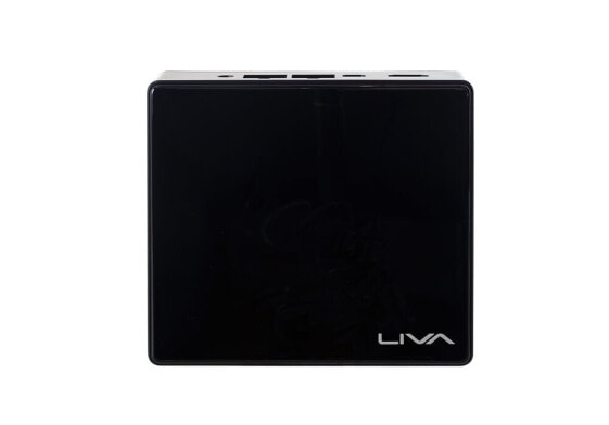 EliteGroup LIVA Z3 Plus - USFF - Mini PC barebone - DDR4-SDRAM - PCI Express - Wi-Fi 6 (802.11ax) - 90 W