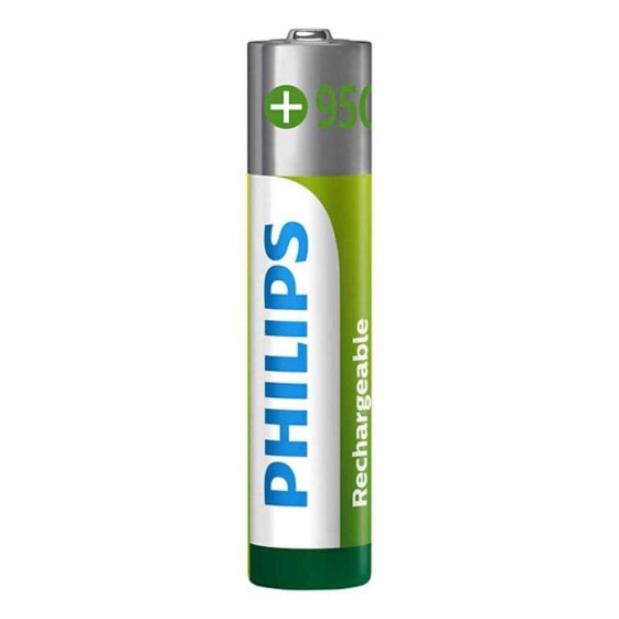 PHILIPS R03B2A95 Pack AAA Rechargeable Batteries