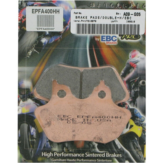 EBC EPFA-HH Series EPFA400HH Sintered Brake Pads