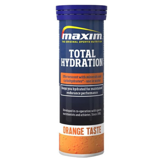 MAXIM Total Hydration Drink 12 Units Orange Tablets Box