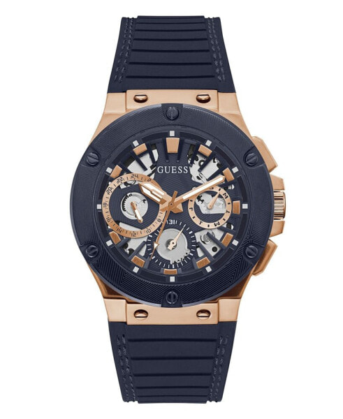 Часы Guess Navy Silicone StrapMulti-Function Watch