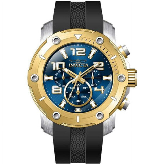 Мужские часы и аксессуары Invicta 45740 Pro Diver кварцевые хронограф с синим циферблатом