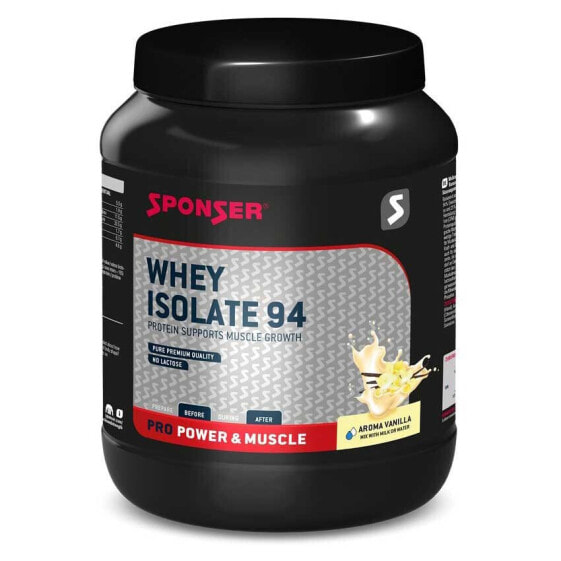 SPONSER SPORT FOOD Whey Isolate 94 Vanilla Protein Powders 850g