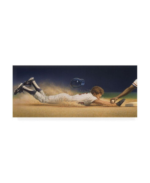 Dan Craig Baseball Player Canvas Art - 15.5" x 21"