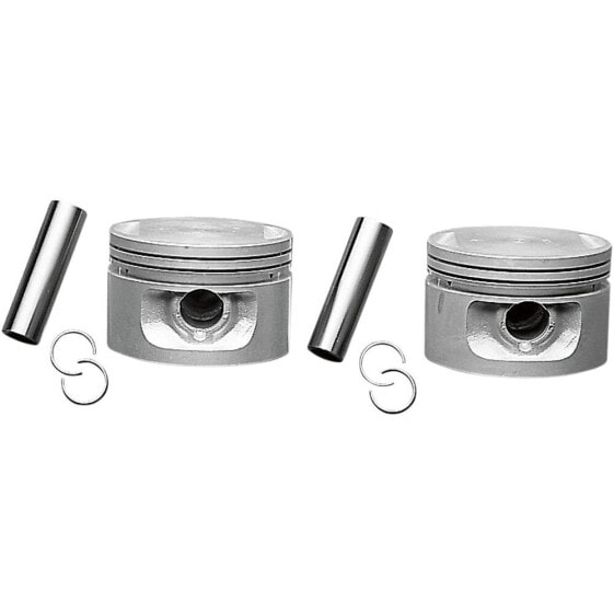 DRAG SPECIALTIES 750739-BX-LB1 88.8492 mm High Compression Pistons 2 Units