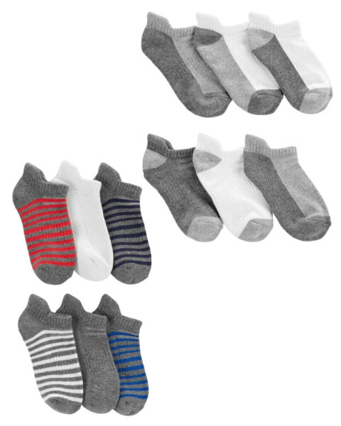 Kid 12-Pack Ankle Socks 4-7