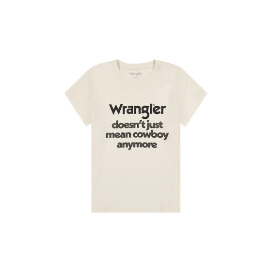 WRANGLER Shrunken Band short sleeve T-shirt