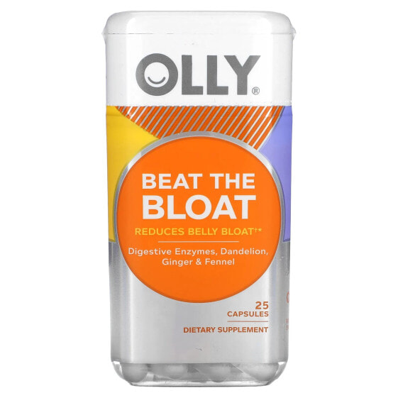 Витамины и БАДы Olly Beat the Bloat, 25 капсул