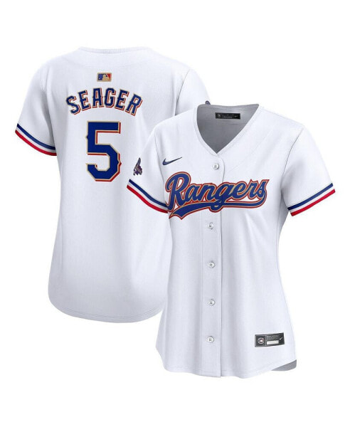 Women's Corey Seager White Texas Rangers 2024 Gold Collection Limited Player Jersey
