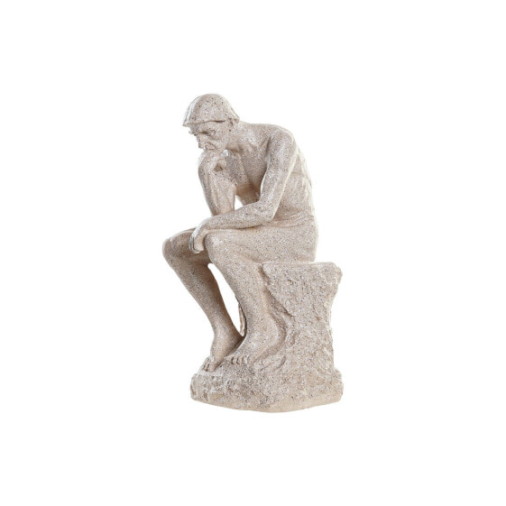 Декоративная фигура DKD Home Decor The Thinker Бежевый Мужской 12 x 11 x 25 cm