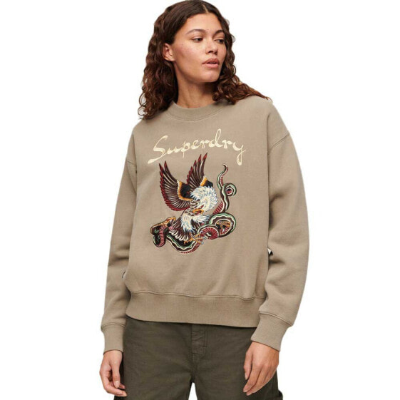 SUPERDRY Suika Embroidered Loose sweatshirt