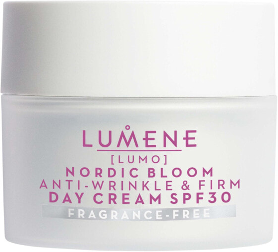 Lumene Anti-Wrinkle & Firm Day Cream SPF30 Защитный разглаживающий крем без парфюмерной отдушки