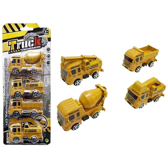 Construction Work Vehicles (Set) 4 Pieces