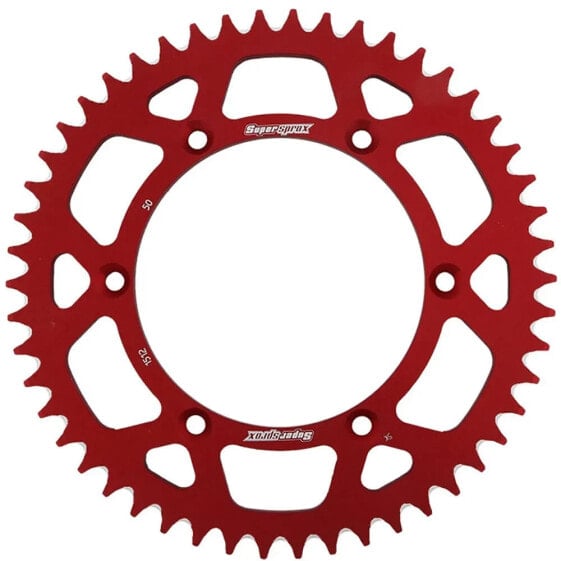 SUPERSPROX Aluminium 50D RAL1512X50RED rear sprocket