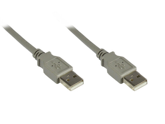 Разъем USB 2.0 GOOD CONNECTIONS 2212-AA05 0.5 м серый - Male/Male