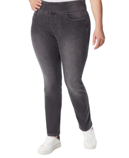 Plus Size Amanda Pull-On Jeans, in Regular & Short