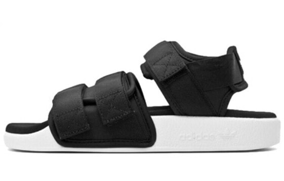 adidas originals Adilette SANDAL 2.0 运动凉鞋 女款 黑白 / Сандалии Adidas originals Adilette 2.0 для спорта и отдыха,