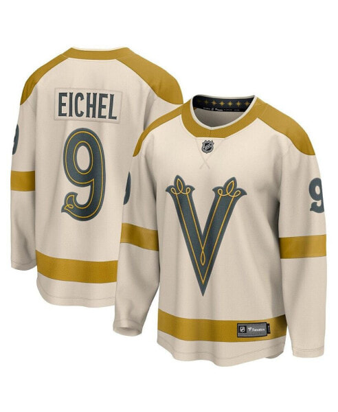 Men's Jack Eichel Cream Vegas Golden Knights 2024 NHL Winter Classic Breakaway Player Jersey