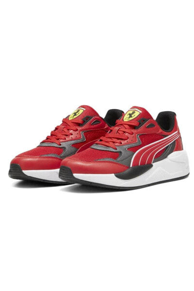 308061 Ferrari X-Ray Speed Sneakers Kırmızı Erkek Spor Ayakkabı
