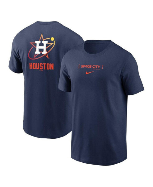 Men's Navy Houston Astros City Connect 2-Hit T-Shirt