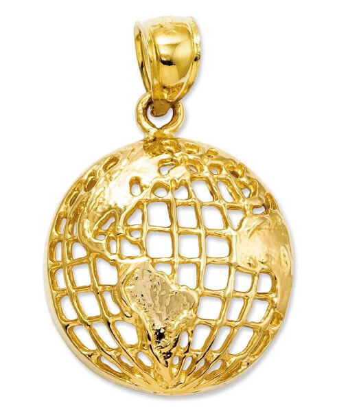 Браслет Macy's Polished Globe, 14k Gold.