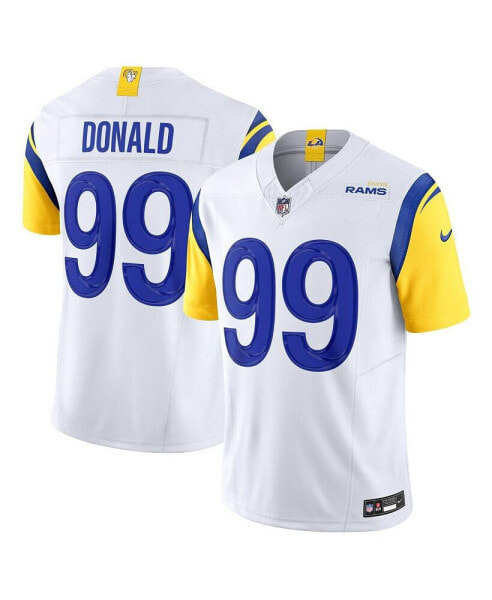 Men's Aaron Donald White Los Angeles Rams Vapor F.U.S.E. Limited Jersey