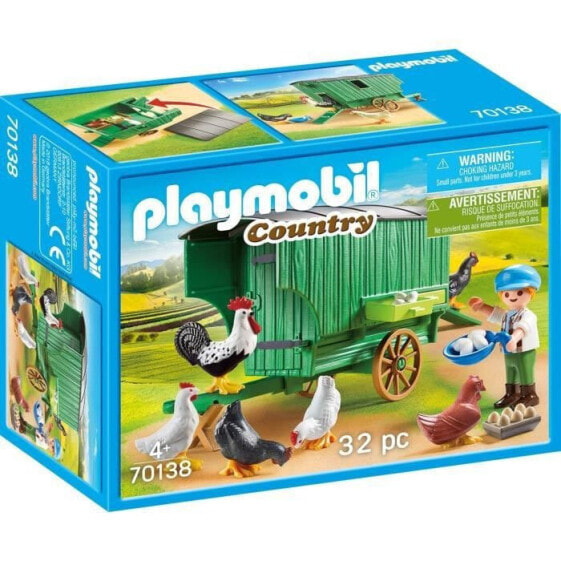 Набор с элементами конструктора Playmobil Country 70138 Курятник