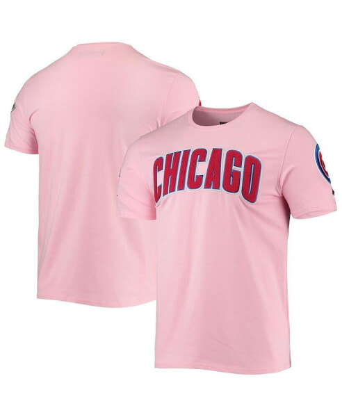 Men's Pink Chicago Cubs Club T-shirt