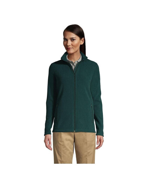 Women's School Uniform Full-Zip Mid-Weight Fleece Jacket