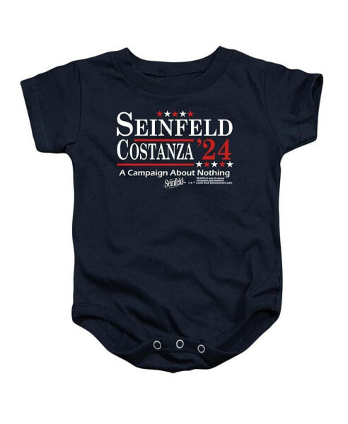 Костюм для малышей Seinfeld футболка с изображением выборов Baby Election Tee / T-Shirt Snapsuit