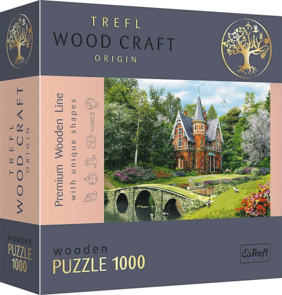 Trefl Puzzle drewniane 1000 Wiktoriański dom TREFL