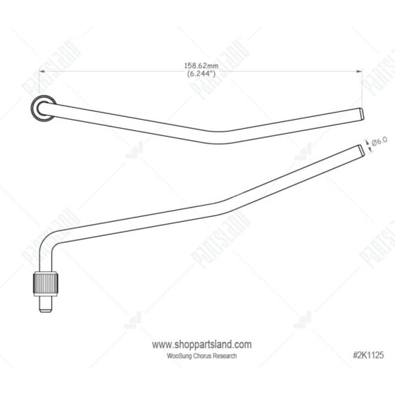 WSC Partsland HFT20 Tremolo Bar