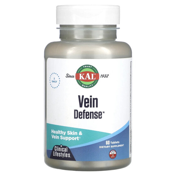 KAL, Vein Defense, 60 таблеток