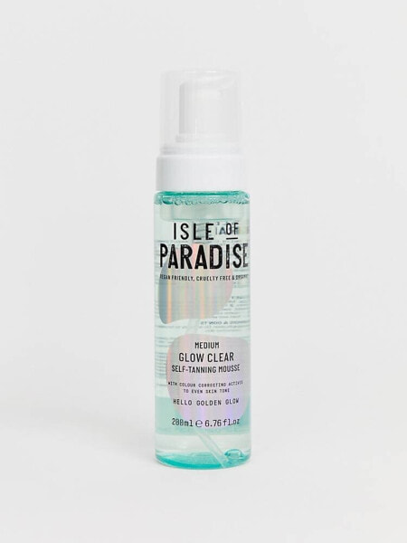 Isle of Paradise Medium Glow Clear Self Tanning Mousse