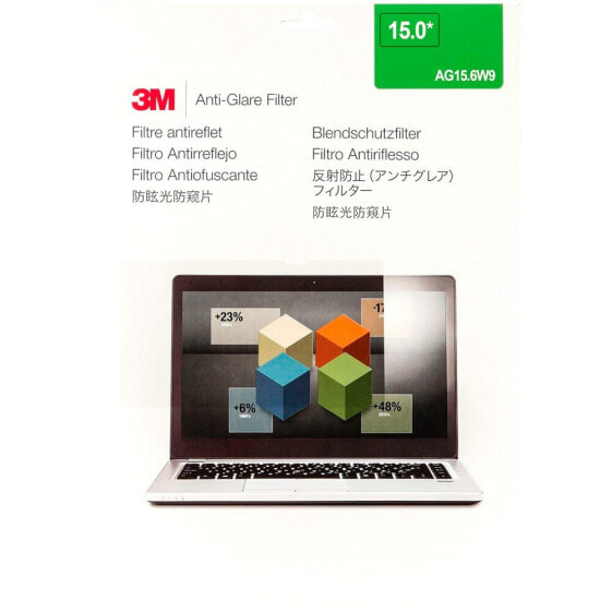 3M AG156W9 Anti-Glare Filter Widescreen Laptops 15.6´´ Screen Protector