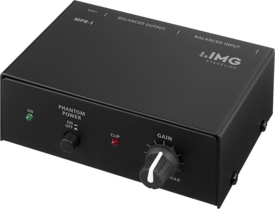 Усилитель IMG Stage Line MPR-1 Black - 58 dB - 10 - 30000 Hz - 10000 - 50 dB - 0.1%