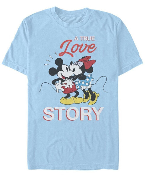 Men's True Love Story Short Sleeve Crew T-shirt