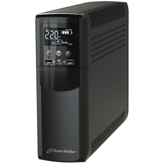 Uninterruptible Power Supply System Interactive UPS Power Walker VI 1500 CSW FR 900 W