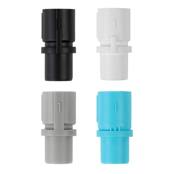 Silhouette TOOL-ADAPT-SET - Tool adapter set - Black,Blue,Grey,White - 4 pc(s) - Silhouette Cameo 4 - SILH-BLADE-3-3T - SILH-BLADE-PREM - SILH-BLADE-DEEP - SILH-BLADE-KRAFT,