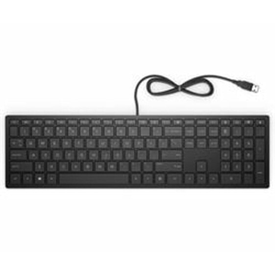 Клавиатура HP 4CE96AA Чёрный