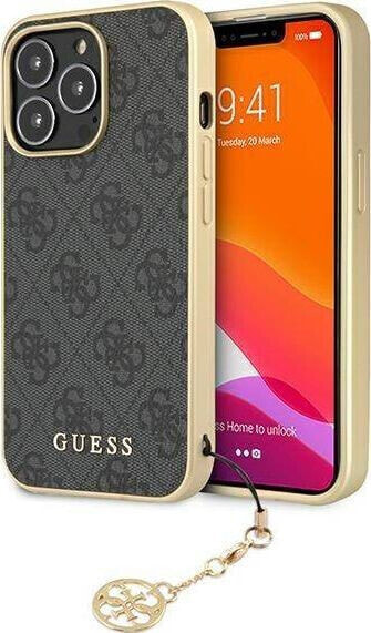 Guess Etui Guess GUHCP13XGF4GGR Apple iPhone 13 Pro Max szary/grey hardcase 4G Charms Collection