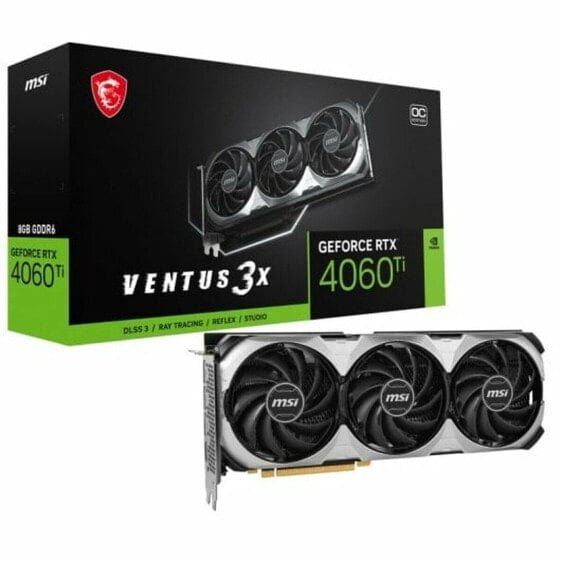 Графическая карта MSI V515-065R Geforce RTX 4060 Ti 8 GB GDDR6