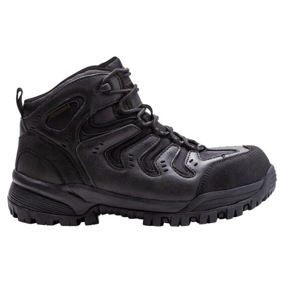 Propet Sentry 6 Inch Electrical Composite Toe Work Mens Black Work Safety Shoes