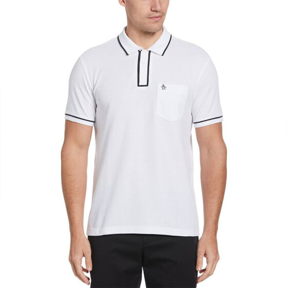 ORIGINAL PENGUIN Earl Organic Pique short sleeve polo