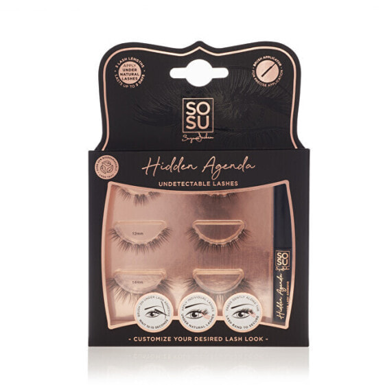 Tufted False Eyelashes 10-14mm Hidden Agenda (Undetectable Lashes)