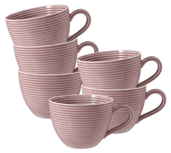 Kaffeetassen Beat Color Glaze 6er Set