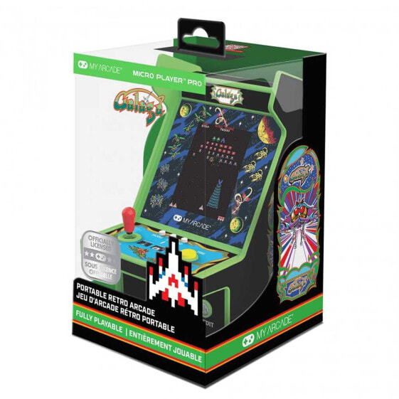 MY ARCADE Micro Player Galaga 2 Games 6.5´´ Retro Console