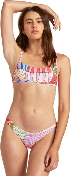 Billabong 282885 Women's Standard Tropic Bikini Bottom, Multi Suradelic, Size XL