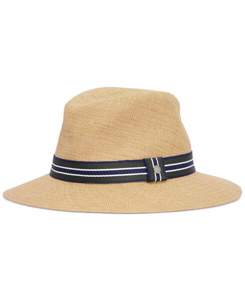 Men's Rothbury Summer Striped-Trim Fedora Hat