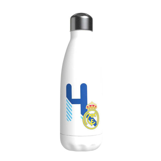 Бутылка для воды Real Madrid с инициалом H из нержавеющей стали 550 мл